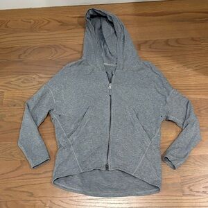 Lululemon Gray Zip-Up Hoodie